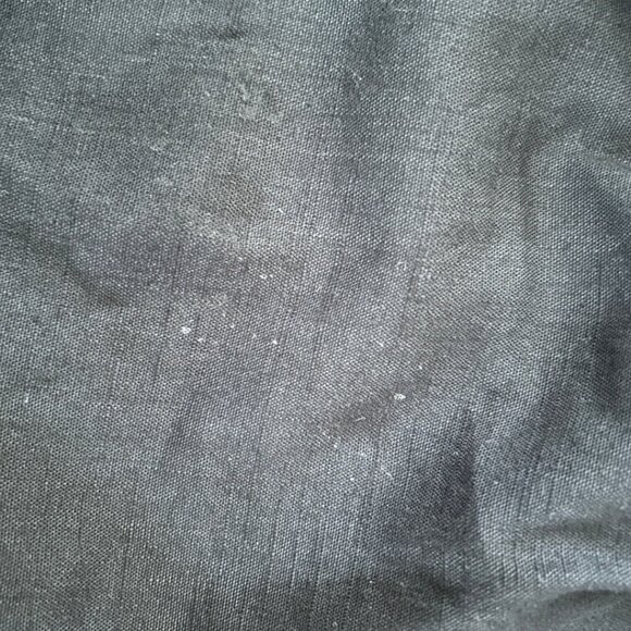 NWT 7 for All Mankind one sleeve Black linen Dress Medium - Picture 8 of 8